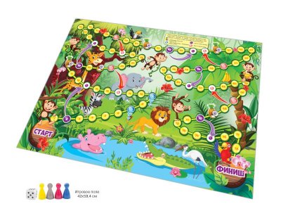 Игра настольная Цена Бум! Игра Жаркие Джунгли А2 1-00270120_3