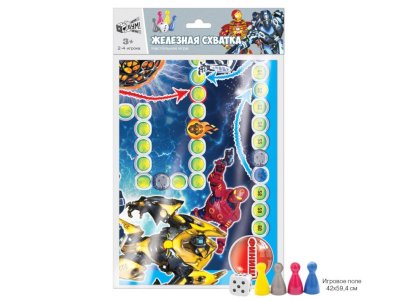 Игра настольная Цена Бум! Игра Железная схватка А2 1-00270122_2