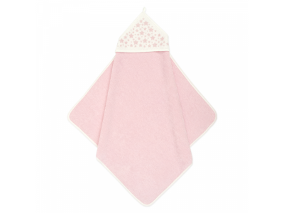 Пеленка-уголок махровая Фабрика Бамбук 75*75 см розовый 100270143