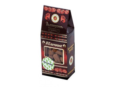 Пастила Вологодская мануфактура Хрустики яблочные без сахара, 60 г 1-00270401_1