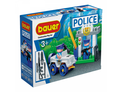 Конструктор Bauer Полиция набор КПП 1-00270480_1