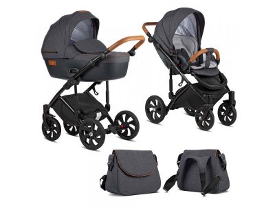 Коляска 2 в 1 Tutis Viva Life кожа 1-00270620_1