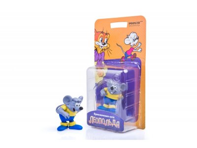 Фигурка Prosto toys Кот Леопольд, Мышь серая 1-00270638_3