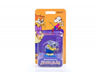 Фигурка Prosto toys Кот Леопольд, Мышь серая 1-00270638_4
