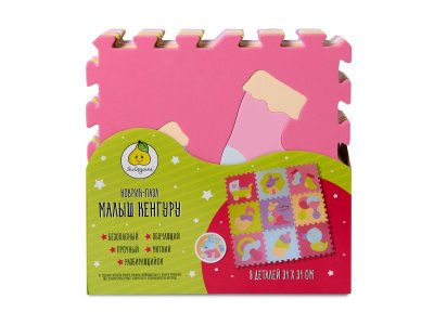 Коврик-пазл ЯиГрушка, Малыш Кенгуру 1-00270683_2