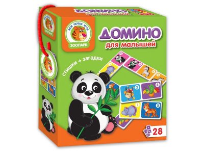 Игра настольная Vladi Toys, Зоопарк Домино 1-00141197_5