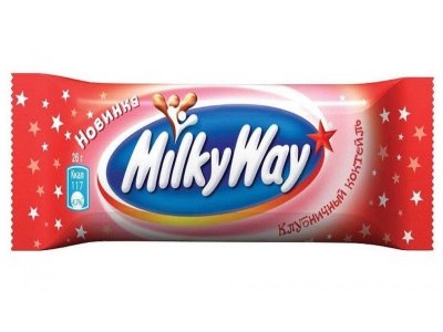 Батончик Milky Way Клубничный Коктейль, 26 г 1-00161646_1
