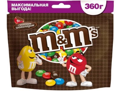 Драже М&Мs шоколад 360 г 1-00272063_1