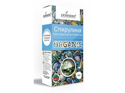Спирулина Polezzno таблетки 100 г 1-00272867_1