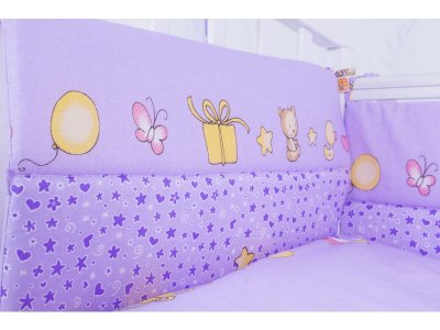 Комплект в кроватку Топотушки, Детский Мир 6 предметов 1-00274720_6