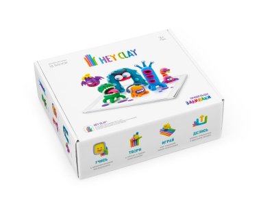 Легкий пластилин Hey Clay Залипаки Пришельцы, 18 банок 1-00274896_13