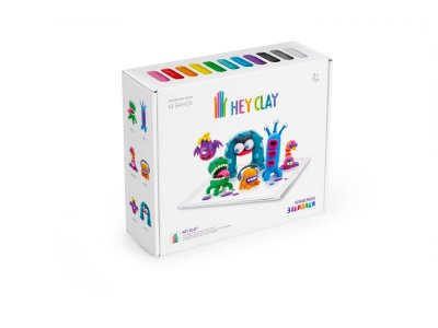 Легкий пластилин Hey Clay Залипаки Пришельцы, 18 банок 1-00274896_15