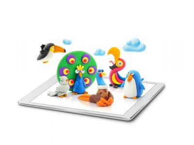 Легкий пластилин Hey Clay Залипаки Птицы, 18 банок 1-00274898_1