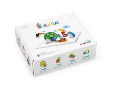 Легкий пластилин Hey Clay Залипаки Птицы, 18 банок 1-00274898_4