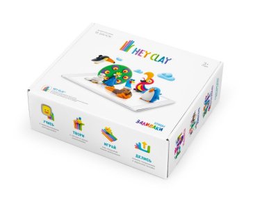 Легкий пластилин Hey Clay Залипаки Птицы, 18 банок 1-00274898_5