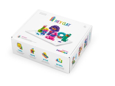 Легкий пластилин Hey Clay Залипаки Монстры, 18 банок 1-00274899_5