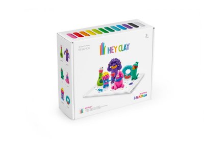 Легкий пластилин Hey Clay Залипаки Монстры, 18 банок 1-00274899_9