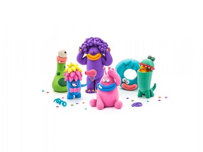 Легкий пластилин Hey Clay Залипаки Монстры, 18 банок 1-00274899_7