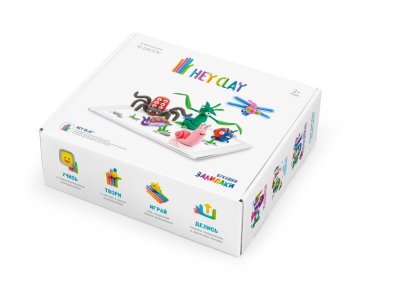 Легкий пластилин Hey Clay Залипаки Букашки, 18 банок 1-00274900_3