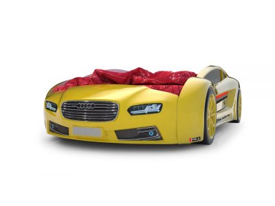Кровать-машина КарлСон Roadster Ауди с подсветкой дна и фар 1-00275180_2