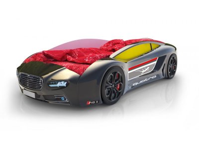 Кровать-машина КарлСон Roadster Ауди с подсветкой дна и фар 1-00275183_4