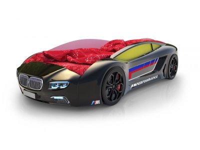 Кровать-машина КарлСон Roadster БМВ с подсветкой дна и фар 1-00275188_4