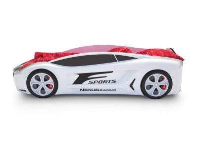 Кровать-машина КарлСон Roadster Лексус, с подсветкой дна и фар 1-00275189_3
