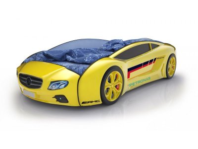 Кровать-машина КарлСон Roadster Мерседес, с подсветкой дна и фар 1-00275195_1