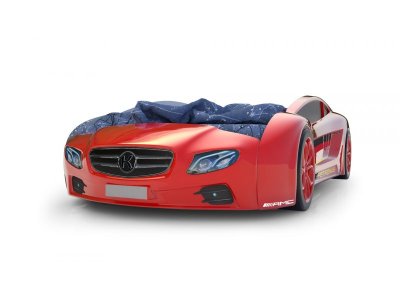 Кровать-машина КарлСон Roadster Мерседес, с подсветкой дна и фар 1-00275196_3