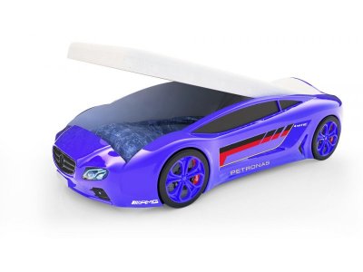 Кровать-машина КарлСон Roadster Мерседес, с подъемным механизмом, с подсветкой дна и фар 1-00275237_3