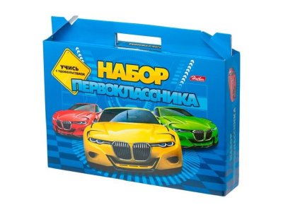 Набор первоклассника Hatber, Машины в подарочной коробке 1-00274128_1