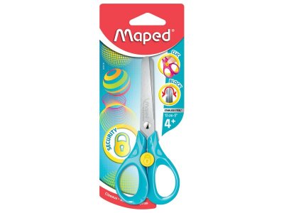 Ножницы Maped Secutity 3D 13 cм симметричные, в блистере 1-00274388_1
