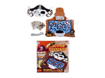 Игра настольная 1Toy Игродром, Остров сокровищ 1-00276103_1