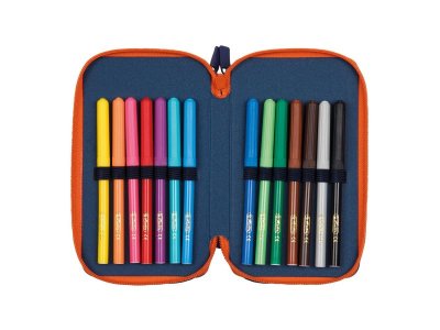 Пенал с наполнением Herlitz 3 молнии, 31 предмет 1-00278536_3