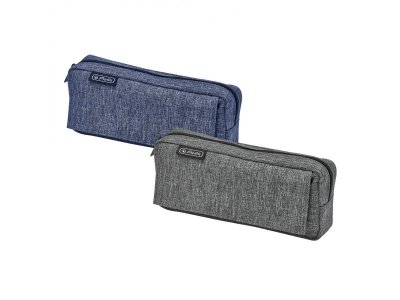 Пенал-косметичка Herlitz Knitted Fabric, 1 боковой карман 1-00278627_1