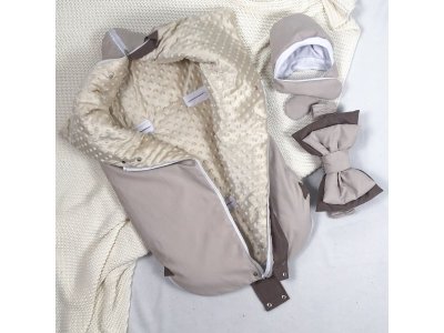 Конверт-одеяло СуперМаМкет Мультикокон, Soft, +прорези мультификс + шапочка 1-00279328_4