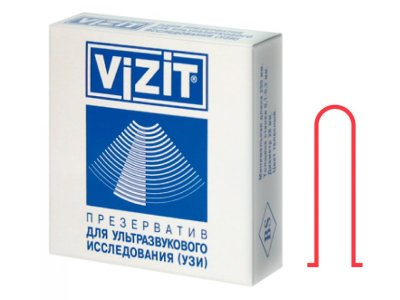 Презервативы Vizit для УЗИ , 1 шт 1-00279738_1