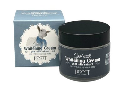 Крем Jigott отбеливающий с экстрактом козьего молока Jigott goat milk whitening crea, 70 мл 1-00279773_1