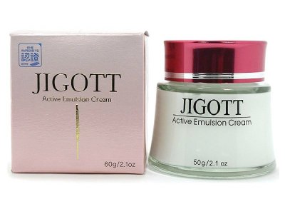 Крем Jigott для лица двойное увлажнение active emulsion cream, 50 мл 1-00279779_1