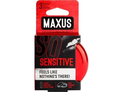 Презервативы Maxus Sensitive ультратонкие, 3 шт. 1-00280041_1