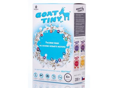 Каша Goattiny рисовая на козьем молоке, 200 г 1-00280058_1