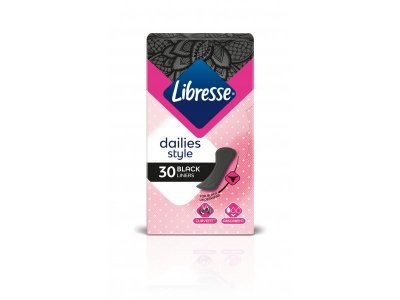 Прокладки ежедневные Libresse Dailyfresh Normal Black 30шт 1-00279828_2