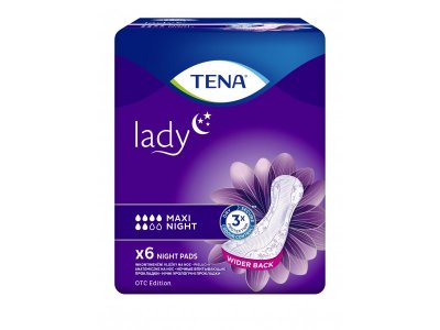 Прокладки урологические Tena Lady Макси Ночные, 6 шт 1-00279836_1