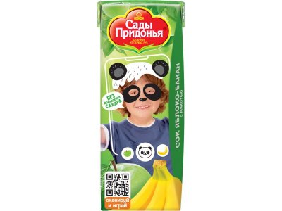 Сок Сады Придонья Яблоко банан 200 мл, Tetra Pak 1-00280766_1