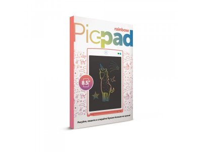 Планшет для рисования Назад к истокам Pic-Pad Pink Rainbow с ЖК экраном 1-00283341_3