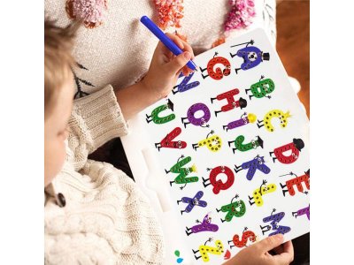 Планшет магнитный для рисования Назад к истокам Magboard Алфавит English 1-00283348_5