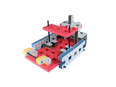 Конструктор мягкий Bakoba - Экскаватор 47 деталей 1-00283354_2