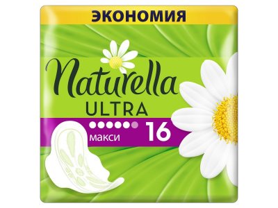 Прокладки гигиенические Naturella Ultra Camomile Maxi Duo, 16 шт 1-00283245_1