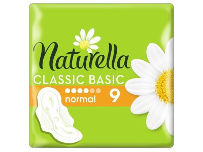 Прокладки гигиенические Naturella Classic ароматизированные с крылышками Basic Normal, 9 шт 1-00283248_1