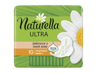 Прокладки гигиенические Naturella Ultra с крылышками Camomile Normal Single, 10 шт 1-00283273_4